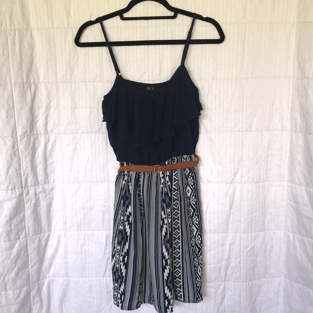 BCX dress with belt